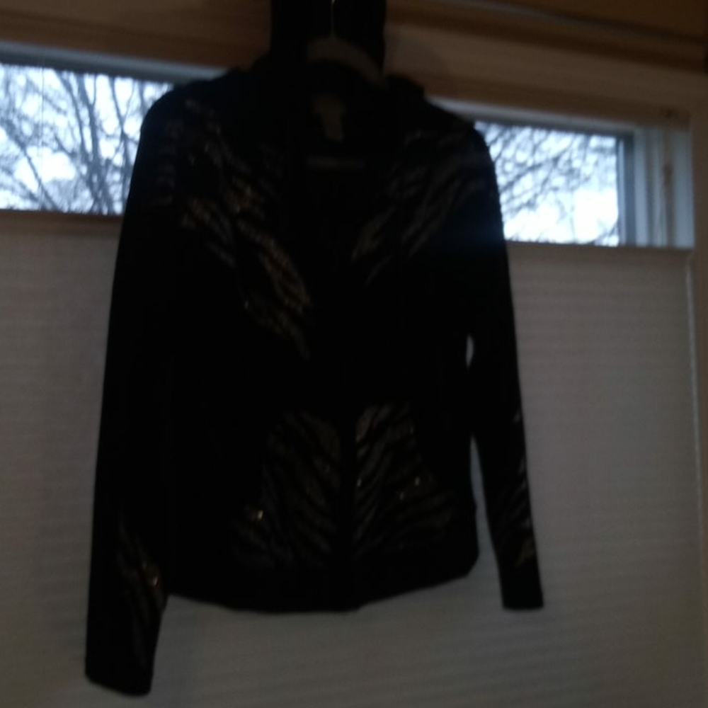 Velour hoodie